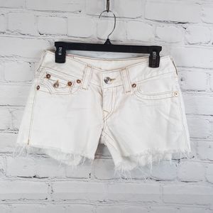 Authentic True Religion | Keira | frayed shorts